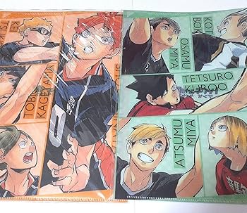 ハイキュー‼︎ ハイキュー‼︎展クリアファイル　イラストブック ハイキュー!!アニメ10周年記念展 全感覚EXHIBITION | クリア